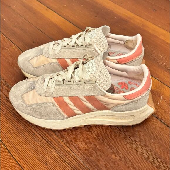 Adidas Originals Women's Retropy E5 Wonder Clay Size 8 - Picture 7 of 12